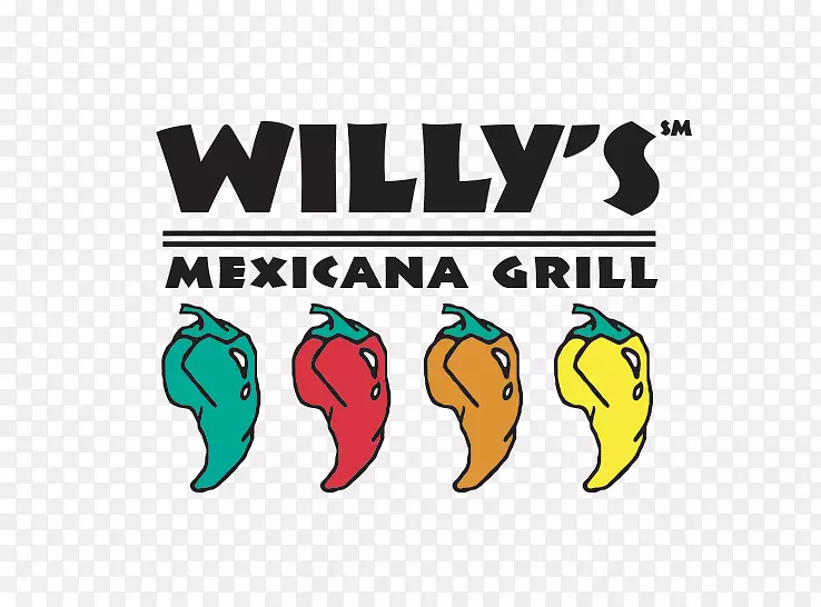 威利的墨西哥烤架标志插图品牌剪贴画-威利斯水彩
