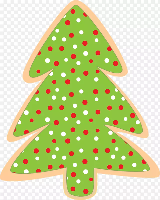 圣诞树剪贴画圣诞日圣诞装饰品-圣诞树