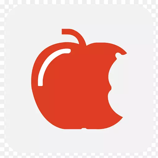 剪贴画插图标志苹果红.m