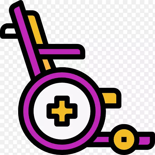 计算机图标残疾医学图标可伸缩图形轮椅图标