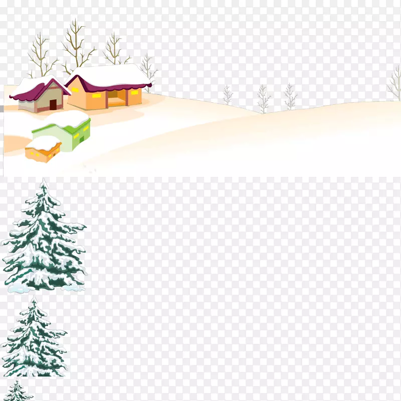 圣诞节插图图片圣诞树桌面壁纸.背景圣诞节