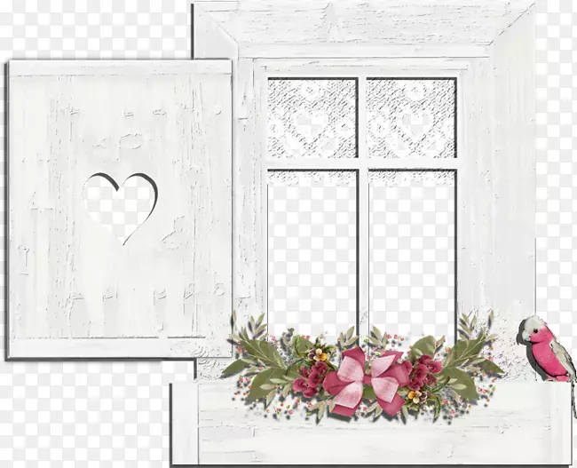 窗口png图片花卉设计图像窗口