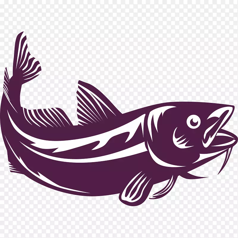 大西洋鳕鱼版税-免费图形、摄影插图.渔业