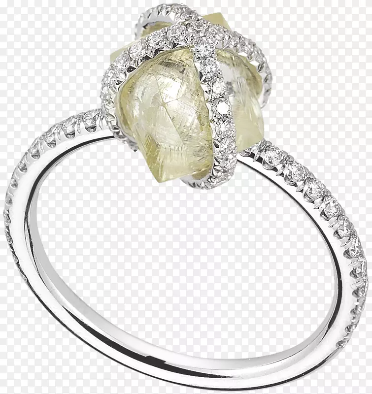 订婚戒指，钻石首饰，结婚戒指-钻石毛坯