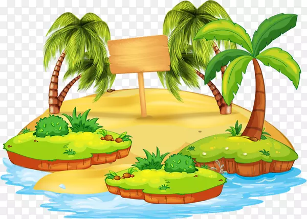 剪贴画图像插图png图片棕榈树.景观设计元素