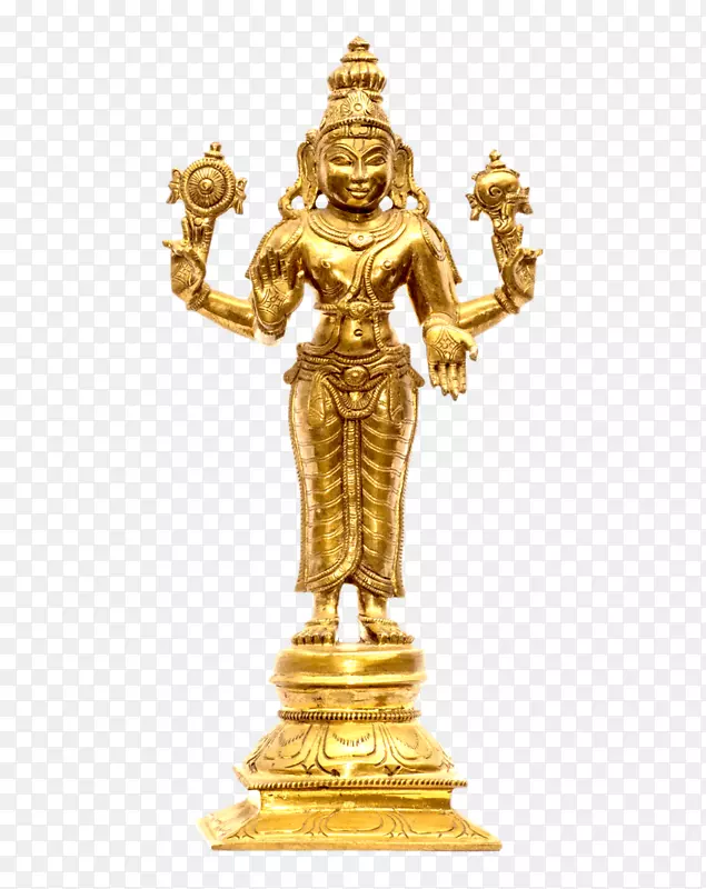 Mahavishnu Mahadeva雕像青铜-Narasimha符号