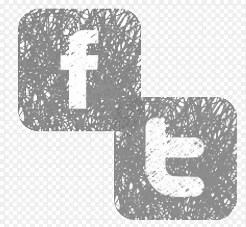 社交媒体电脑图标facebook社交网络博客-社交媒体
