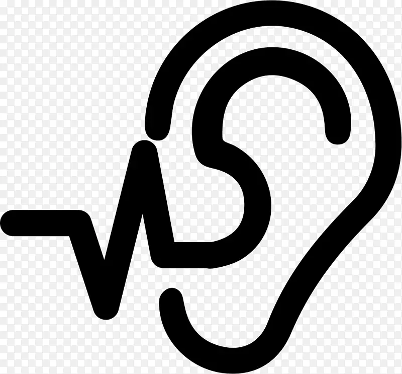 助听器计算机图标听力损失