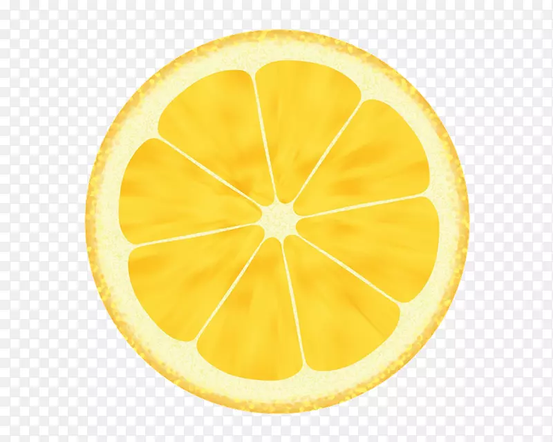 柠檬橙剪贴画吉夫果汁-柠檬