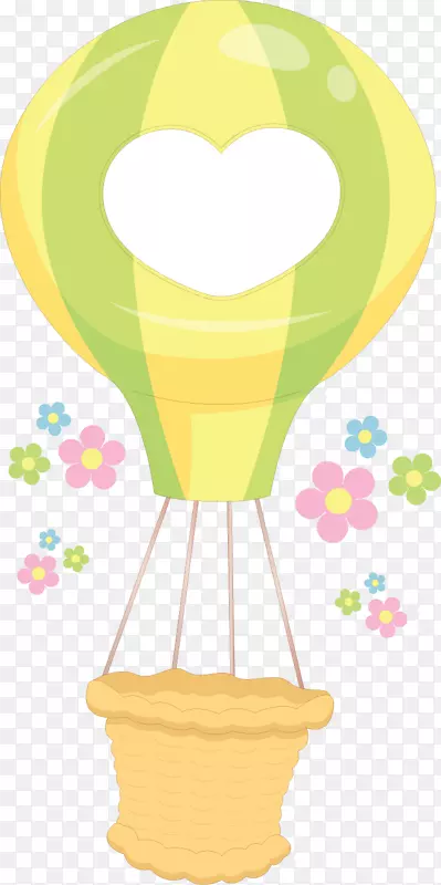 热气球夹艺术飞行气球拱-热气球