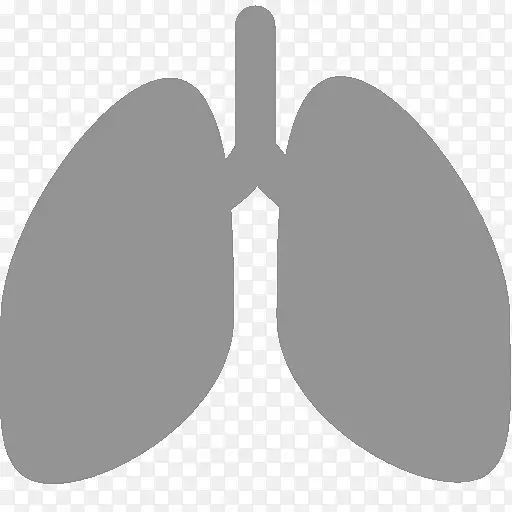 剪贴画肺轮廓png图片肺脏学.剪影