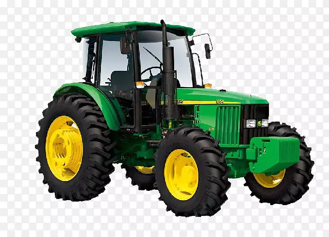 约翰迪尔拖拉机农业机械农业案例ih-棕色拖拉机