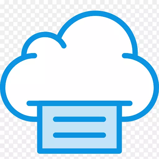 云计算计算机图标云存储云数据库虚拟私有云计算