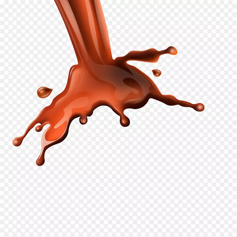 png图片画彩色图像溅牛奶巧克力