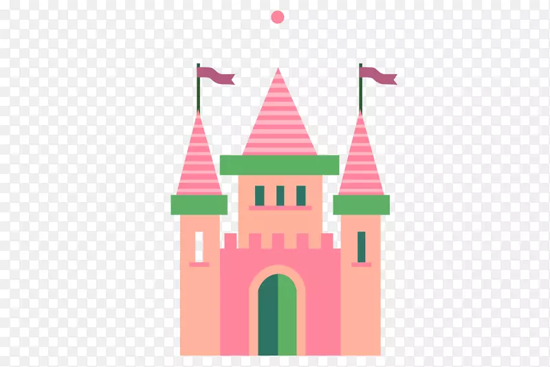 图形设计女巫-简单城堡