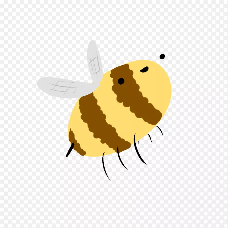 蜜蜂夹艺术插图-蜜蜂