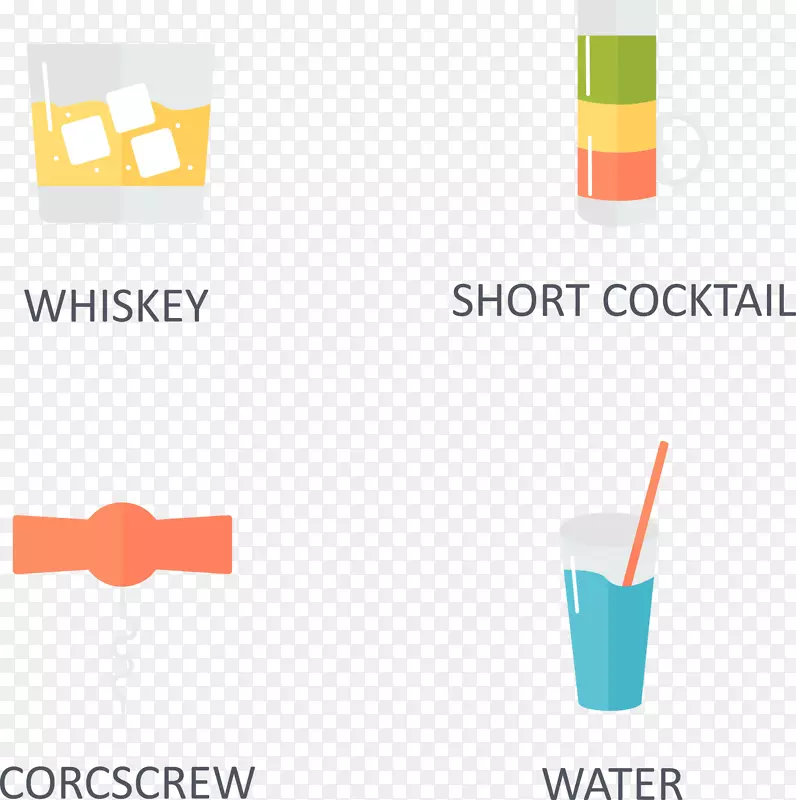 果汁饮料产品png图片标识-销售图表