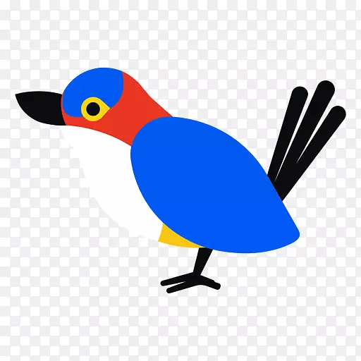 鸟类插图绘制png图片.鸟