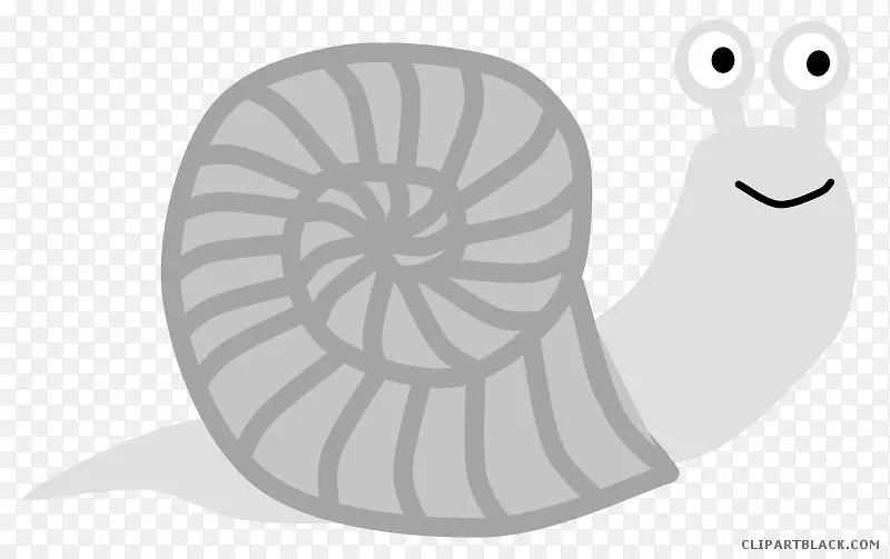 胃脚蜗牛图形剪辑艺术图像-蜗牛