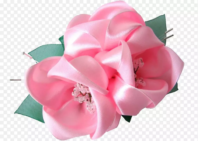 花园玫瑰，丝带，花绣，花瓣-帽子