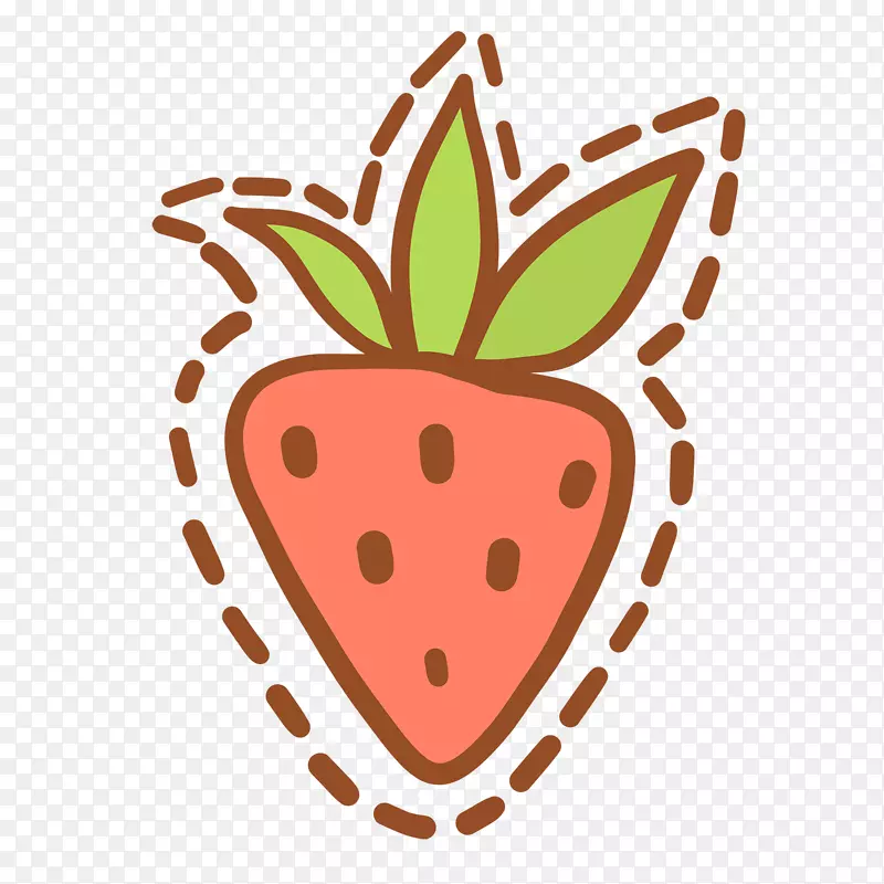 图片草莓png图片设计水果-可爱草莓