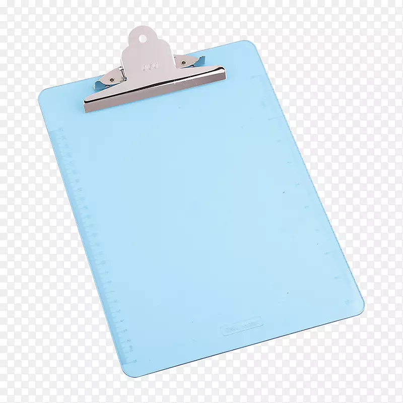 剪贴板klemmplatte deli双色Grau-Schwarz Kunststoff聚丙烯标准纸尺寸产品-蓝色剪贴板