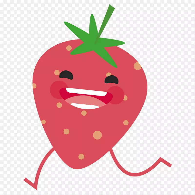 草莓剪贴画图片插图图形可爱草莓