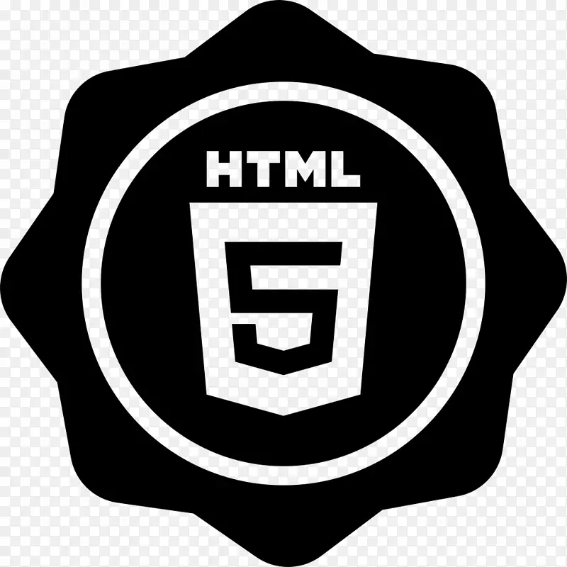 HTML 5计算机图标徽标图像图-html