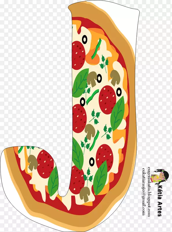 比萨饼派对信食品剪贴画-节日比萨饼阿克伦