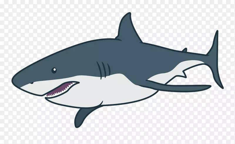 虎鲨，大白鲨，鳞状鲨鱼，鲭鱼鲨，安魂曲鲨-追击者