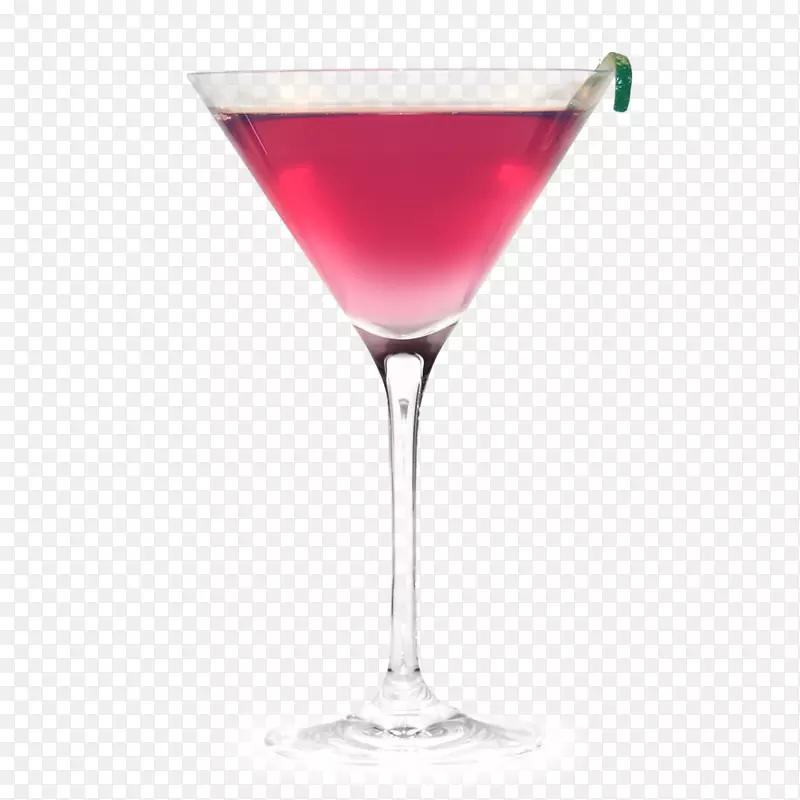 伏特加马提尼鸡尾酒装饰世界-粉红色鸡尾酒