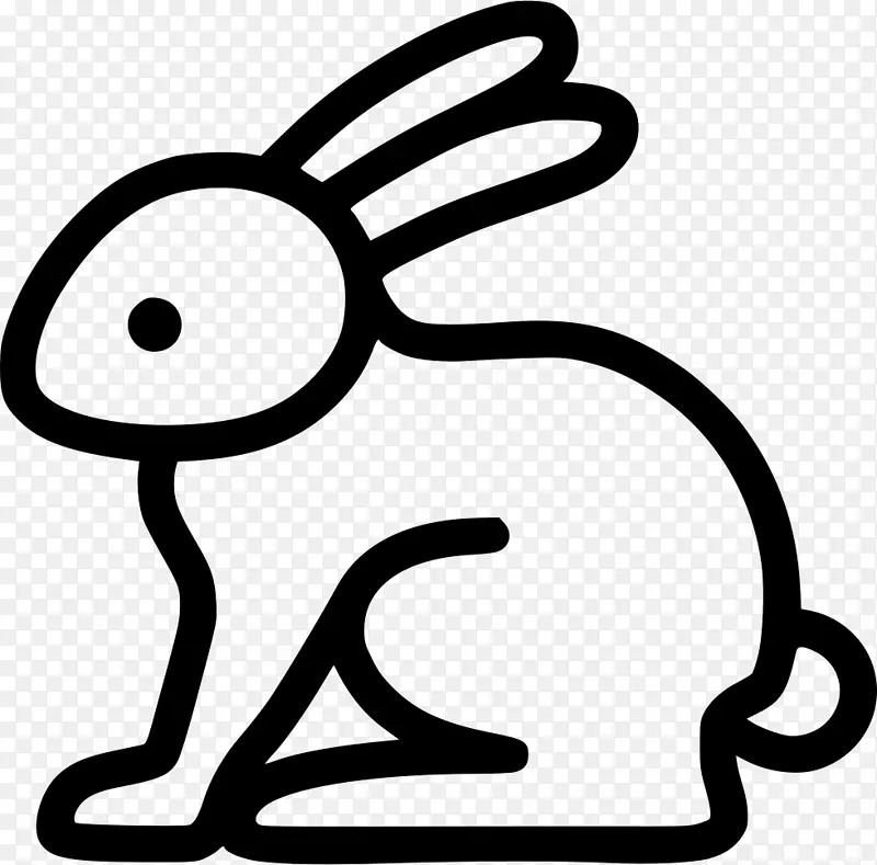 计算机图标兔子图标设计png图片可伸缩图形.兔子