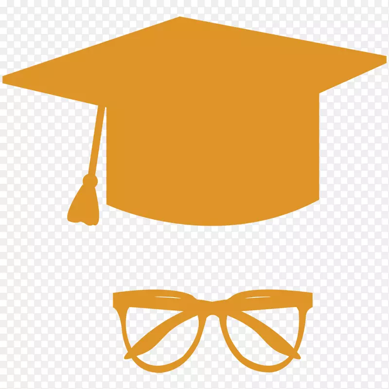 毕业典礼学生帽图形服装配件-学生