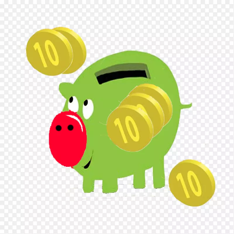 电视笑脸安卓标志六剪辑艺术-坏猪