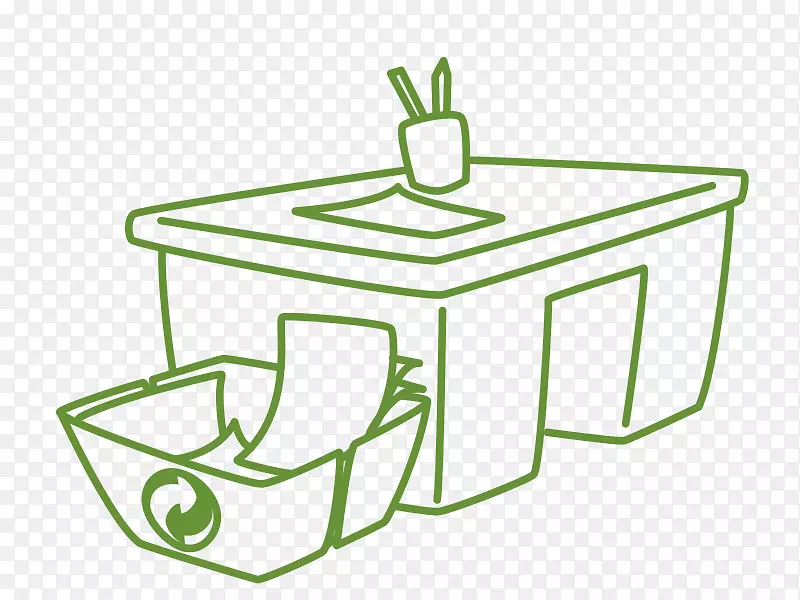 回收箱回收符号垃圾桶和废纸篮.书桌符号