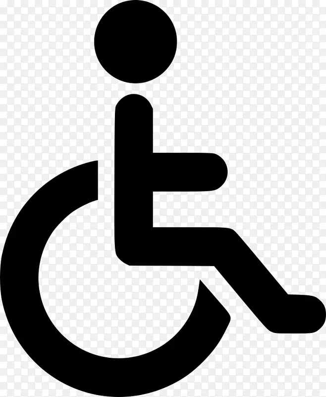 计算机图标残障png图片轮椅可伸缩图形轮椅