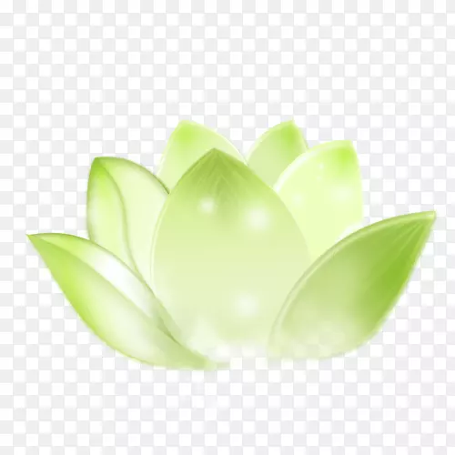 黄色图像png图片神圣莲花设计师-透明绿叶