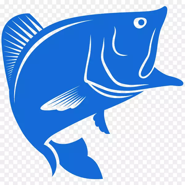 海豚利马尼餐厅奥尔加的旅游鱼形象-餐饮蓝色
