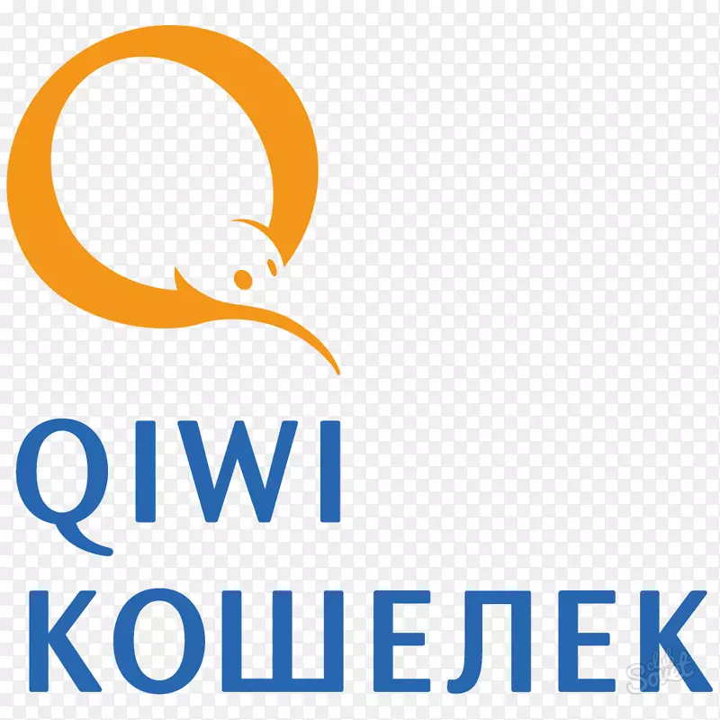 QIWI徽标支付金钱区块链-QIWI旗