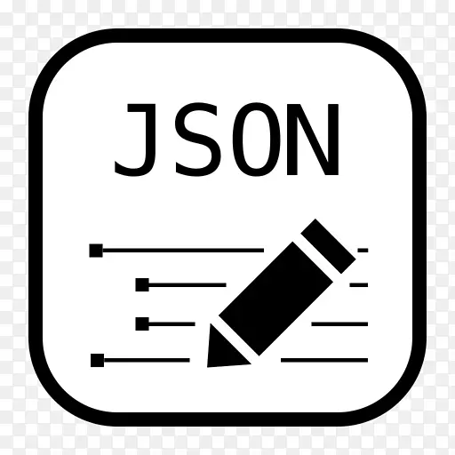 以逗号分隔的值计算机图标json应用程序存储数据编辑标志
