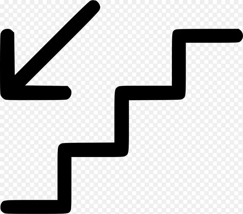 计算机图标名词项目楼梯剪贴画可伸缩图形.楼梯标志