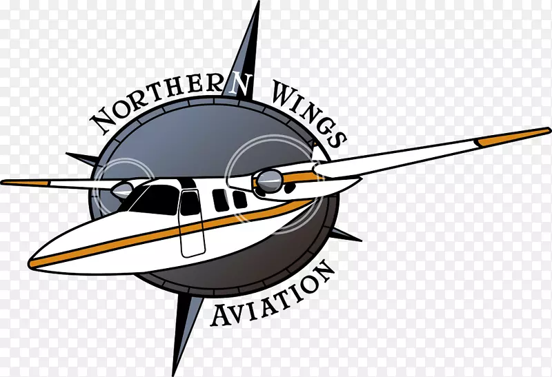 北翼航空监视航班迈克尔·科尔斯-遇险徽章