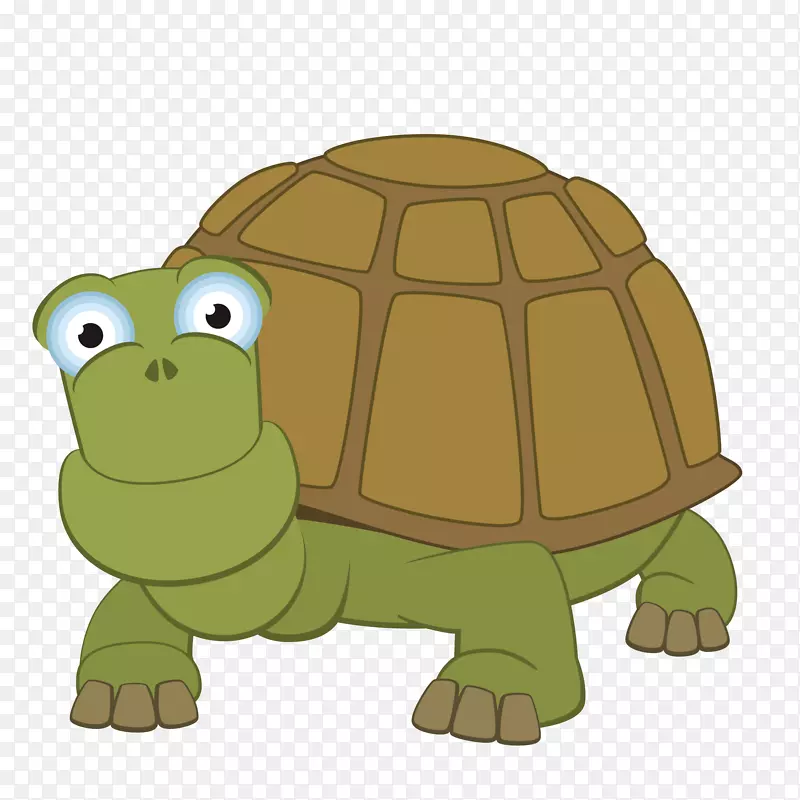 海龟图形插图免版税图像-紫龟