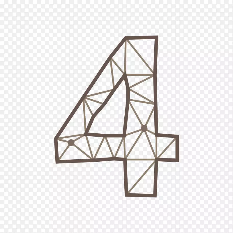 艺术设计三角形字体