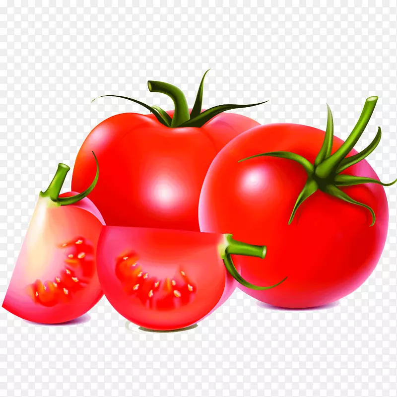 樱桃番茄汁水果蔬菜png图片-免费番茄
