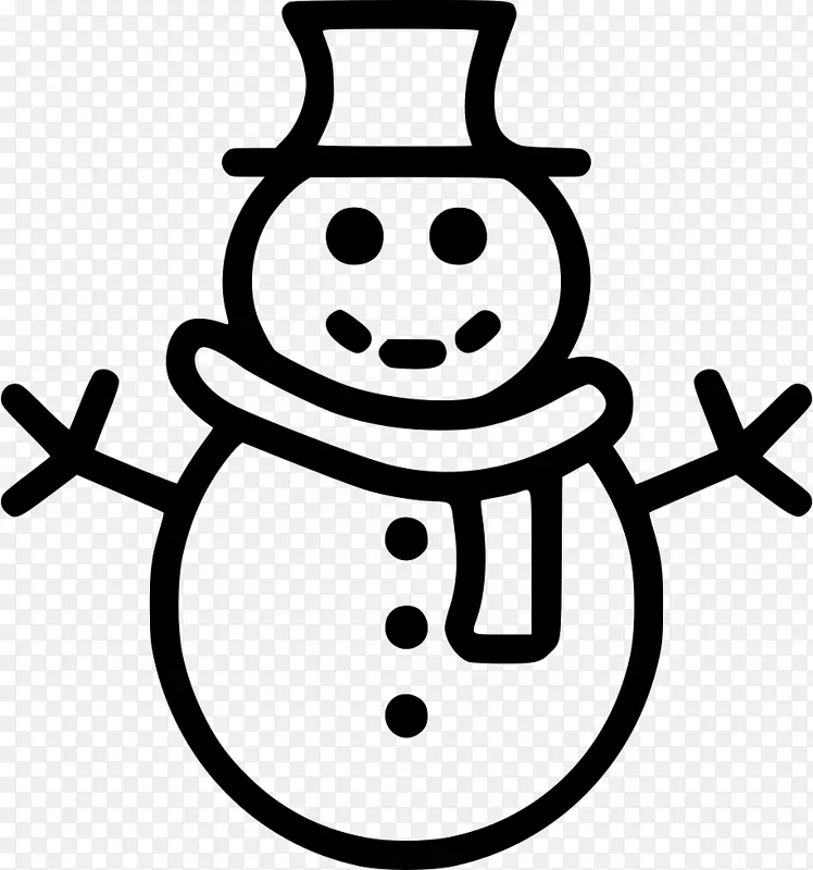 雪人png图片圣诞节可伸缩图形雪人