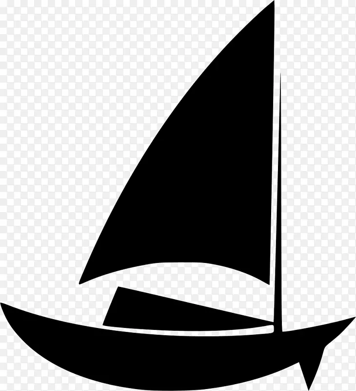 帆船剪贴画电脑图标-帆