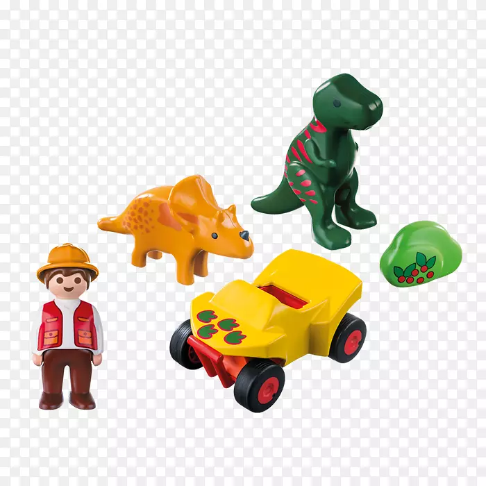 暴龙Playmobil探险家与恐龙玩具恐龙