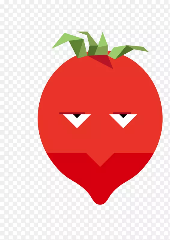 插画剪贴画草莓蔬菜苹果农场现场插图