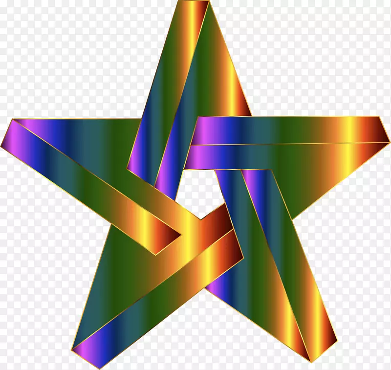 彭罗斯三角不可能立方体光学错觉不可能物体-不可能